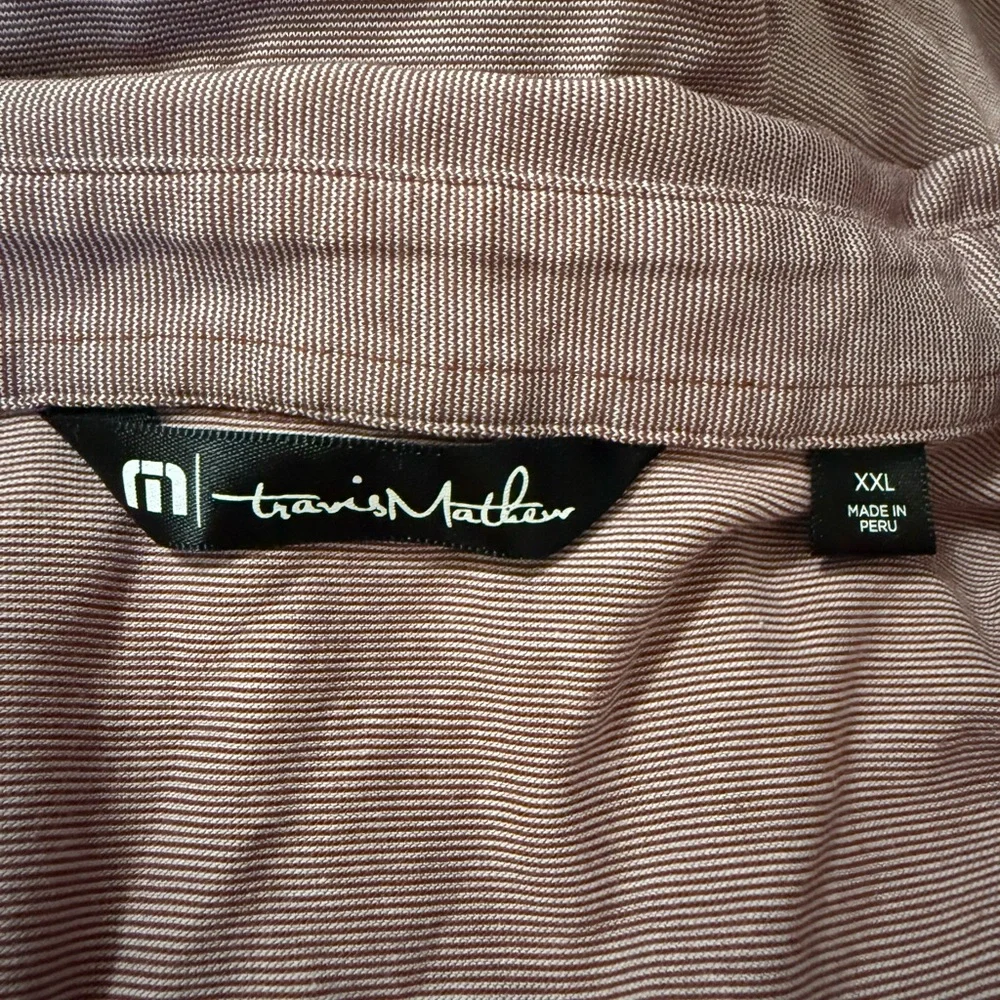 TRAVIS MATHEW Golf Polo Shirt Size XXL - Picture 3 of 8